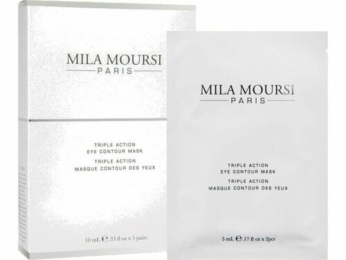 Антивозрастная Крио Маска для контура глаз MILA MOURSI Triple Action Eye Contour Mask