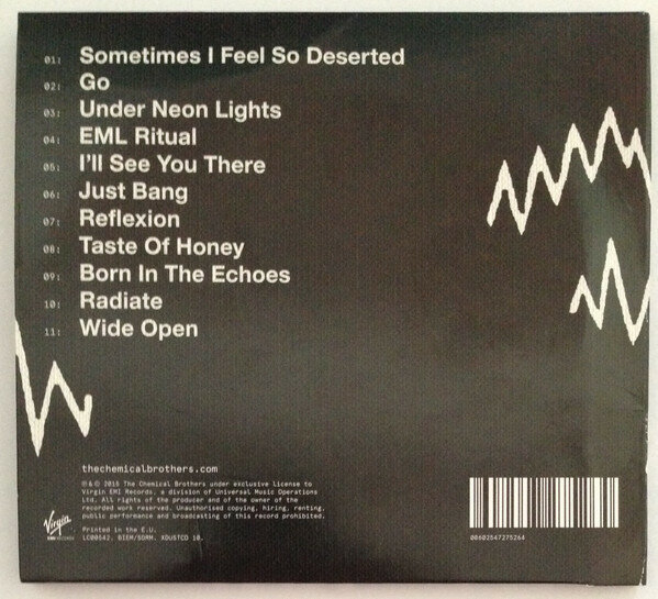 Компакт-Диски, Virgin EMI Records, THE CHEMICAL BROTHERS - Born In The Echoes (CD) Медиа - фото №4