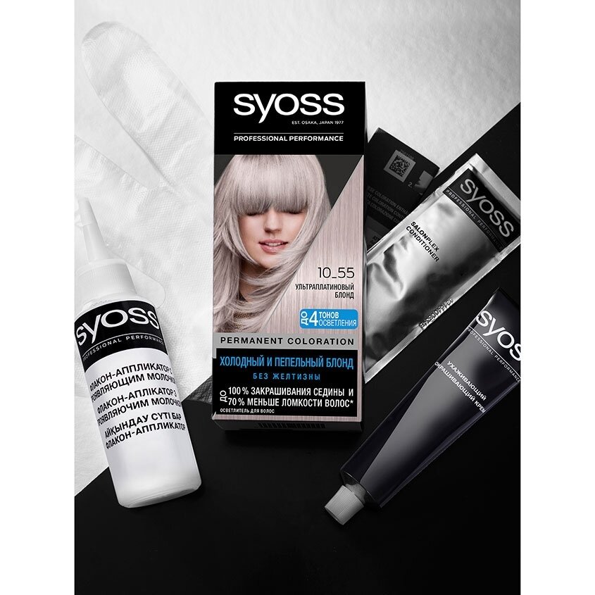 Оттеночный бальзам SYOSS Color Full Платиновый блонд 150 мл