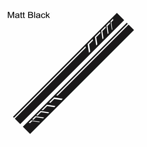 Наклейки для боковых кузовов Mercedes Benz G Glass G55 G63 AMG W463 G500 Class G350D 2 шт Matt Black 1041₽