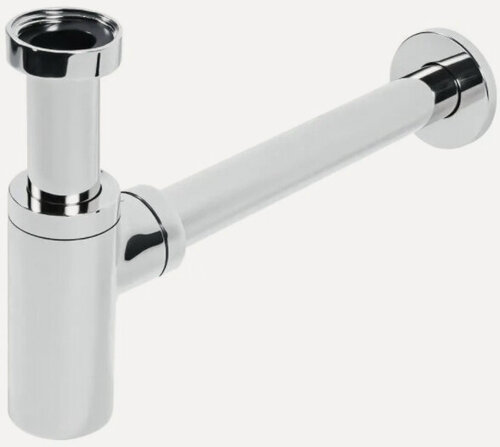 Изображение товара Сифон Grocenberg GB210, латунь, хромированный, для раковины, трубный