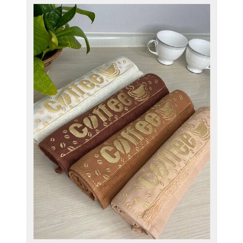 Набор кухонных полотенец Махровых 30х54 см, 4 штуки