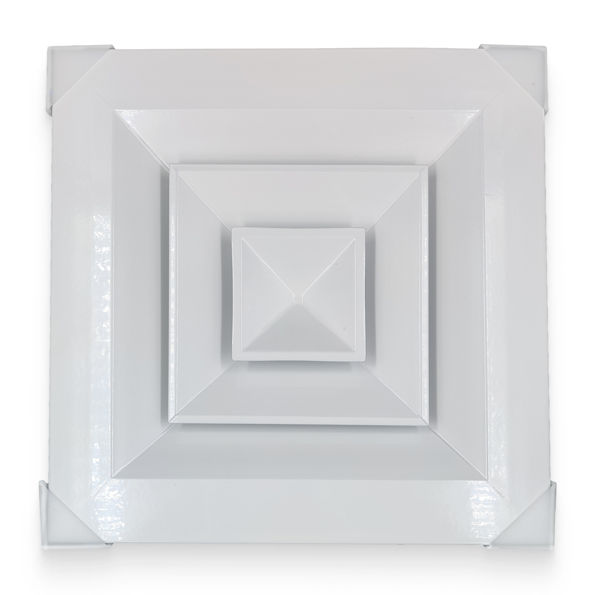 Алюминиевый потолочный диффузор 4-АПН 300х300 — фото 1