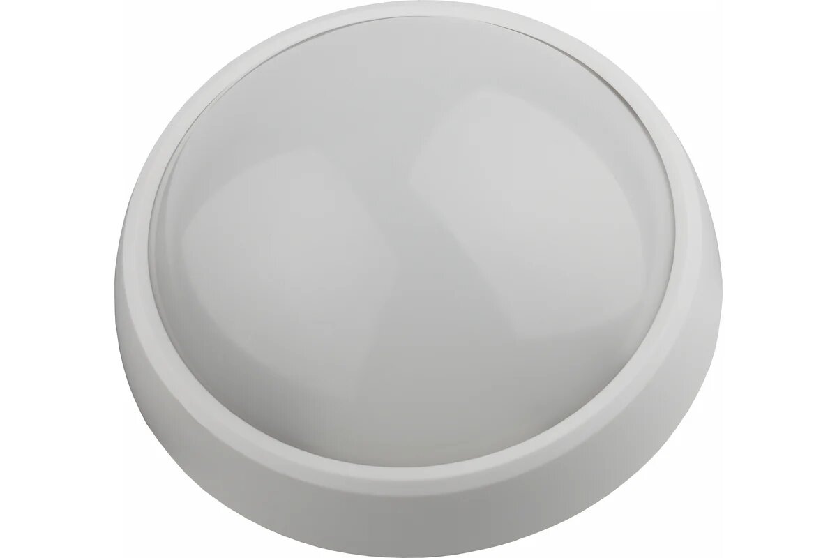 Светодиодный светильник ЭРА SPB-1-08 W IP54 8Вт 4000К 640лм круг 180х75 БЕЛ 24/288 Б0017326