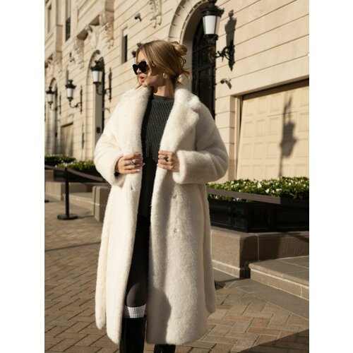 фото Шуба jl12.brand, размер 48, белый