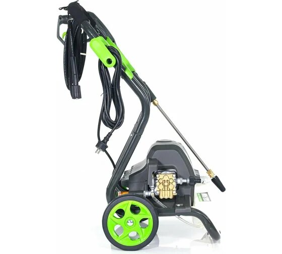 Изображение Мойка высокого давления GREENWORKS GPWG8II 2800Вт,160бар,500 л/час, шланг10 м (5106807)