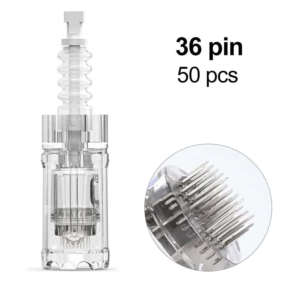 MEETCARE Dr Pen A10 Картридж Микроиглы 12/24/36/42 круглые, 50pcs 36pin