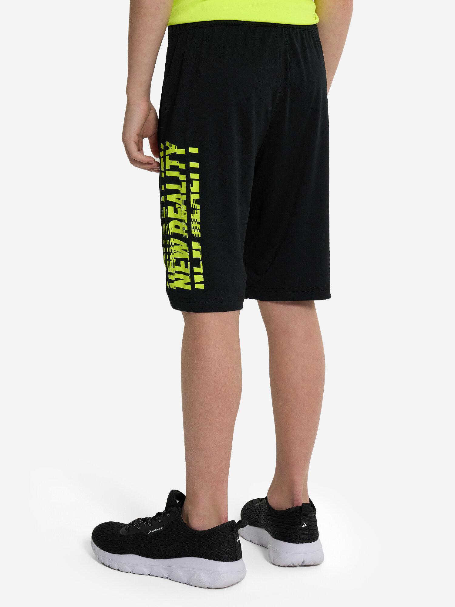 Шорты спортивные Demix, размер 164-170, черный — фото 1