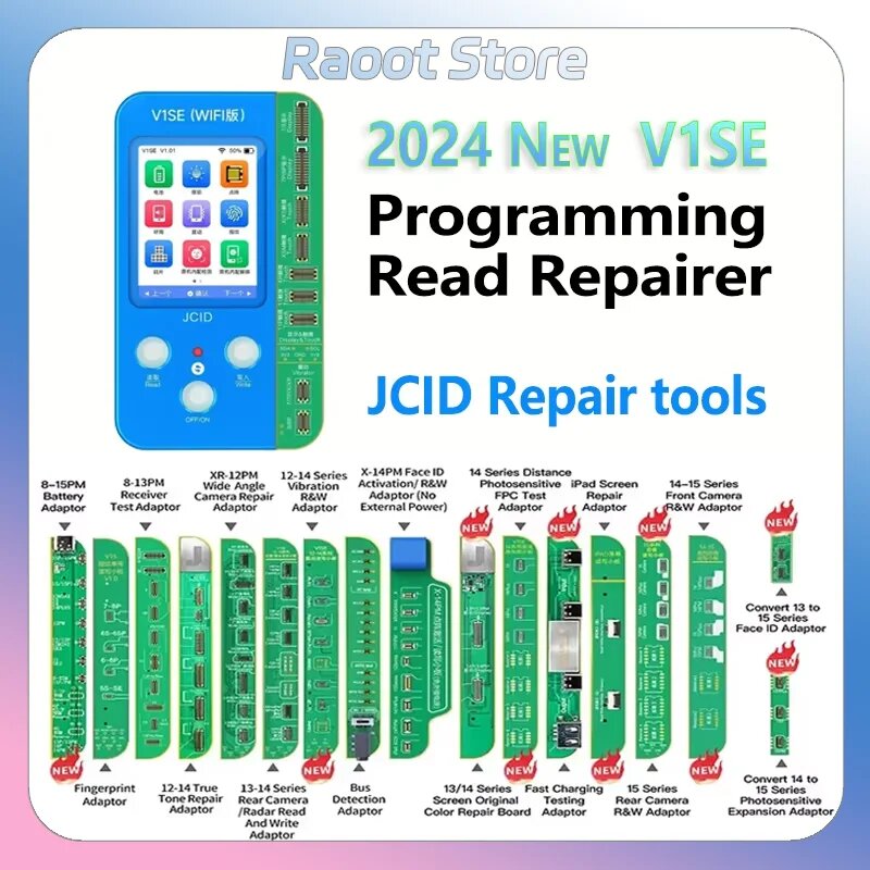 Набор инструментов для ремонта iPhone Raoot JCID V1SE — фото 1
