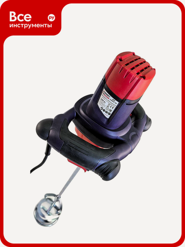 Изображение товара Миксер SPARKY BM2 1600CE HD для размешивания красок, электромиксер с плавным пуском и морозоустойчивым кабелем