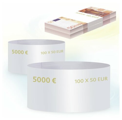 Бандероли кольцевые, комплект 500 шт, номинал 50 евро