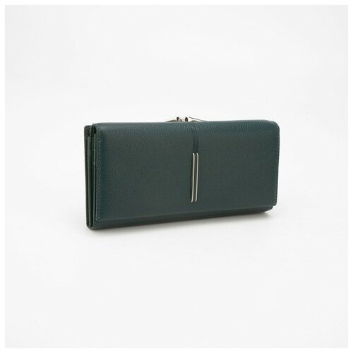 фото Кошелёк на магнитах, цвет зелёный бренд ко