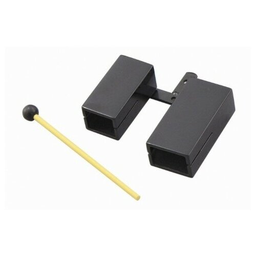 Peace WB-1 Пара деревянных блоков с колотушкой (цвет черный)