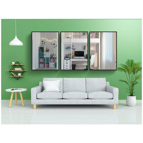 фото Набор модулных постеров для интерьера "детская, дизайн интерьера, детская комната" 60x90 см. в тубусе, без рамки lotsprints