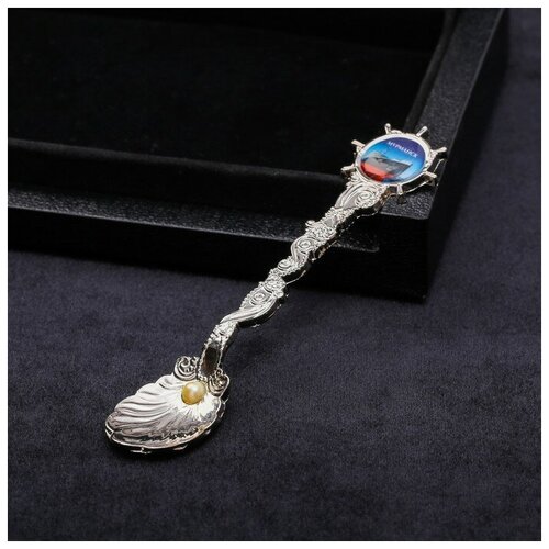 фото Ложка «мурманск - корабль» (морская форма), 11 х 2,2 см 4064138 сима-ленд