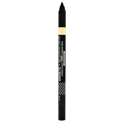 Карандаш для глаз EVELINE VARIETE GEL EYE LINER тон 01 pure black