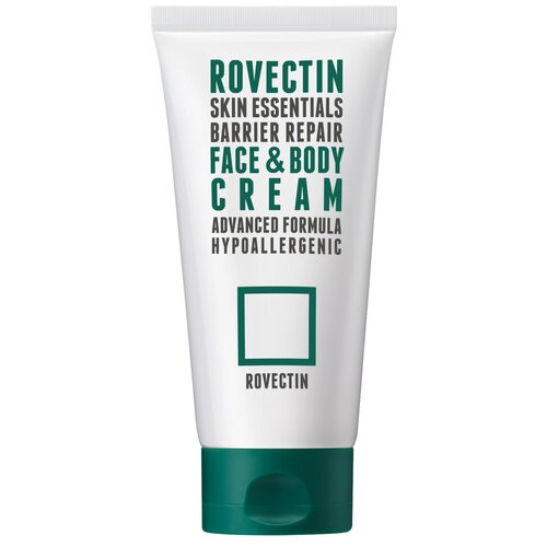 ROVECTIN Крем восстанавливающий для лица и тела пантенол 5,5% и церамиды Skin Essentials Barrier Repair Face  Body Cream, 175мл