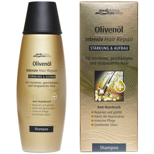 Купить Medipharma cosmetics Olivenöl Intensiv шампунь для восстановления волос, 200 мл