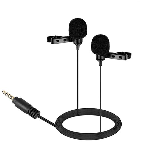 Микрофон петличный двойной Ulanzi AriMic Dual Head 89000₽