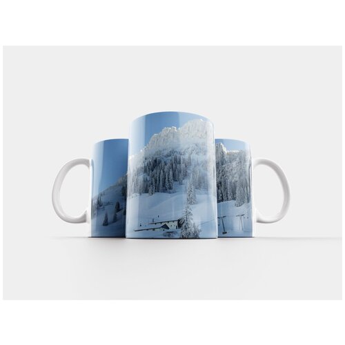 фото Кружка "кампенванд, зима, кататься на лыжах" 320 мл lotsprints