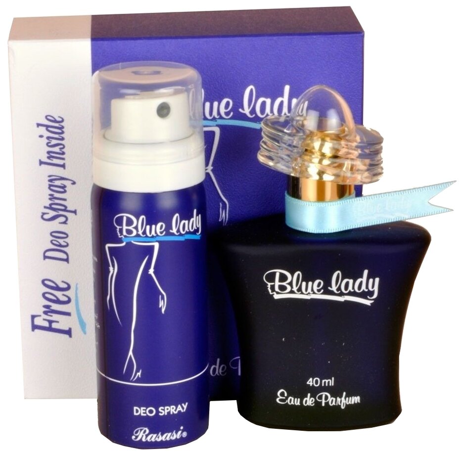 RASASI Blue Lady Женская парфюмерная вода 40 мл + Дезодорант 50 мл