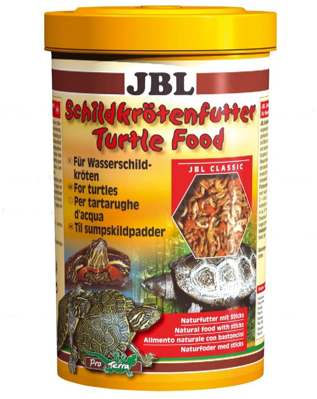 Корм для черепах JBL Schildkrotenfutter 100мл - фотография № 4