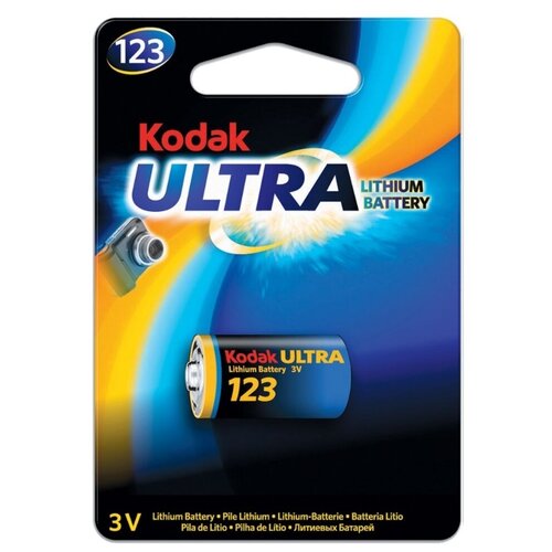 Батарейка Kodak CR123 батарейки kodak max cat30414372 ru1