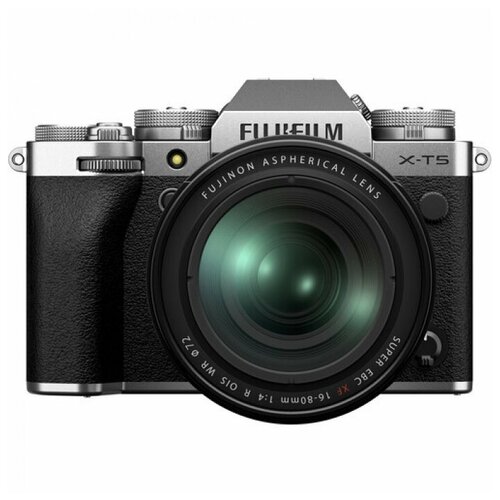 Fujifilm X-T5 Kit XF 16-80mm F4 R OIS WR Silver