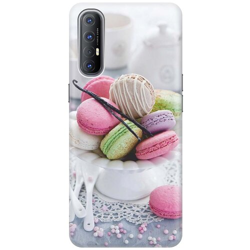 фото Cиликоновый чехол на oppo reno3 pro / оппо рено3 про с принтом "из парижа" gosso