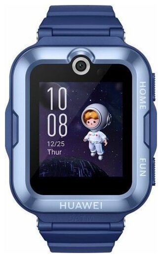 Смарт-часы Huawei Watch Kids 4 Pro Aslan-AL19, 1.41", синий / синий [55027638]