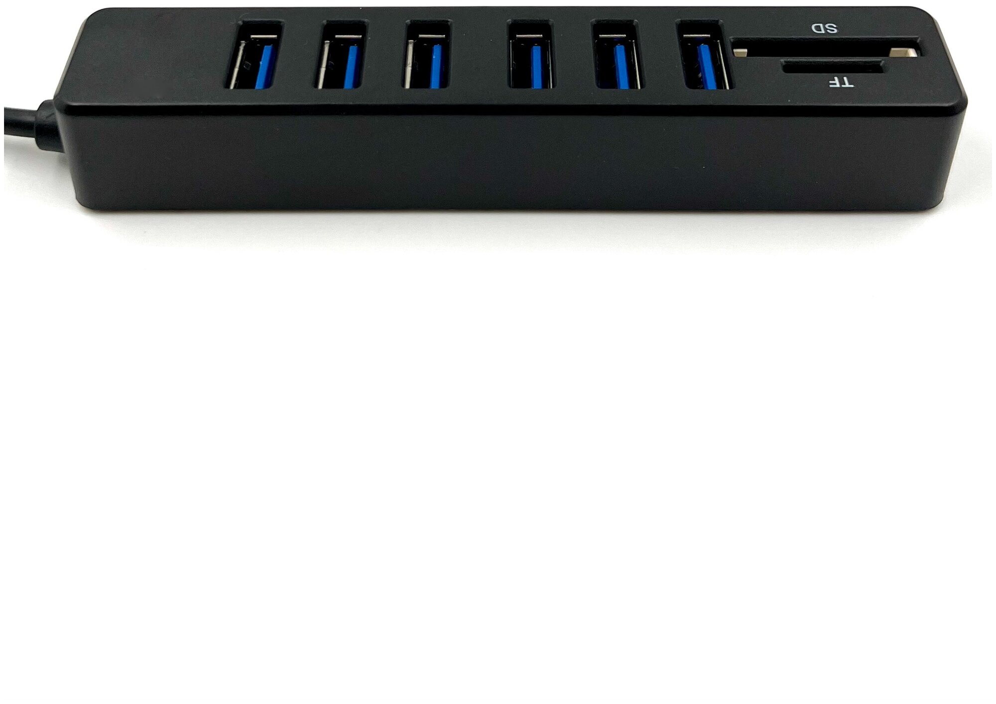 USB HUB 6 (концентратор) + карты памяти SD / TF / картридер USB разветвитель переходник адаптер / удлинитель х6 USB