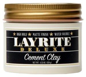 Layrite Глина Cement Hair Clay, экстрасильная фиксация