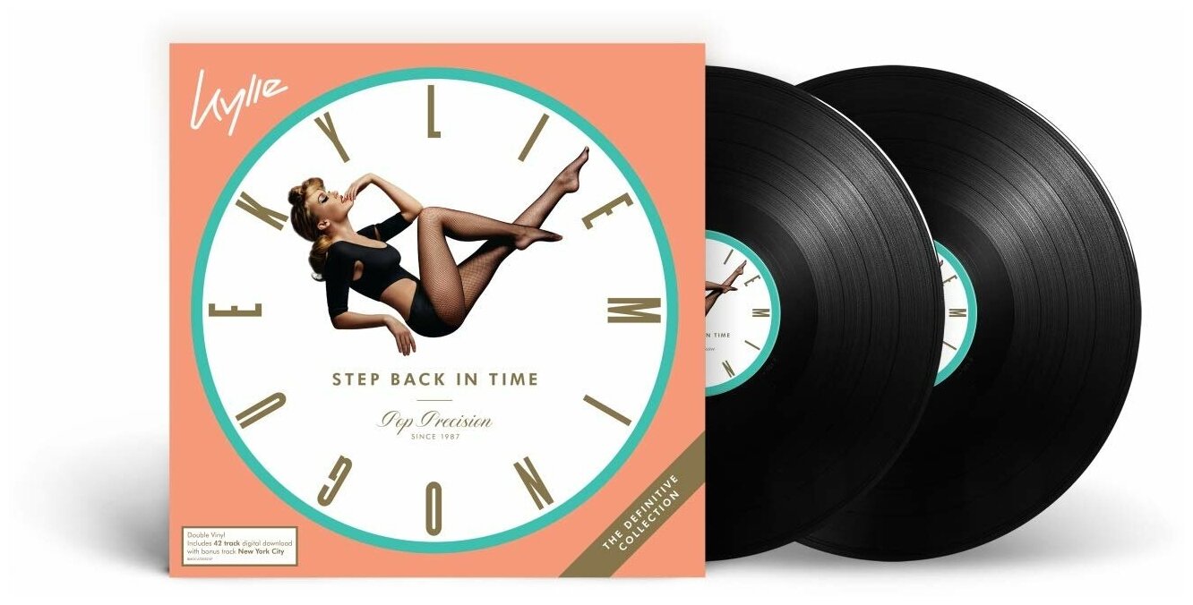 MINOGUE, KYLIE Step Back In Time (The Definitive Collection), 2LP (Compilation, Черный Винил)