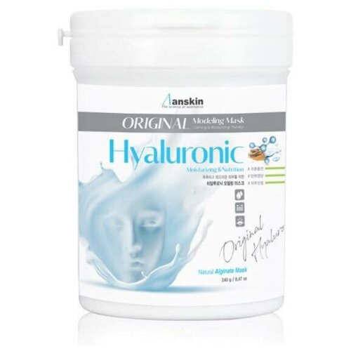 Купить Альгинатная маска Anskin Hyaluronic Modeling Mask / container (240 гр)