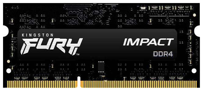 Оперативная память KINGSTON FURY Impact SODIMM 8GB 2666 MHz DDR4 (KF426S15IB/8)