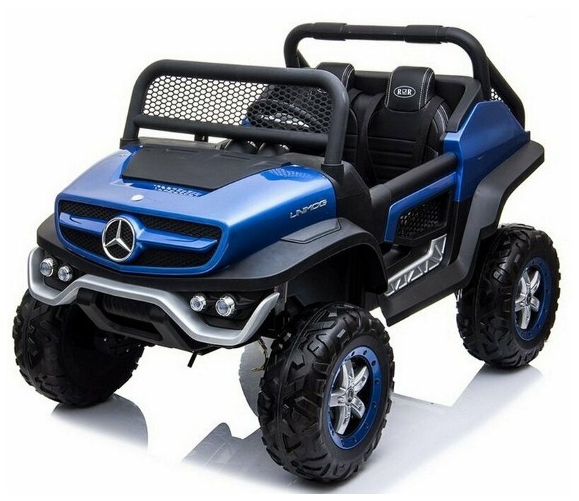 RiverToys Багги Mercedes-Benz Unimog Concept P555BP 4WD, синий глянец