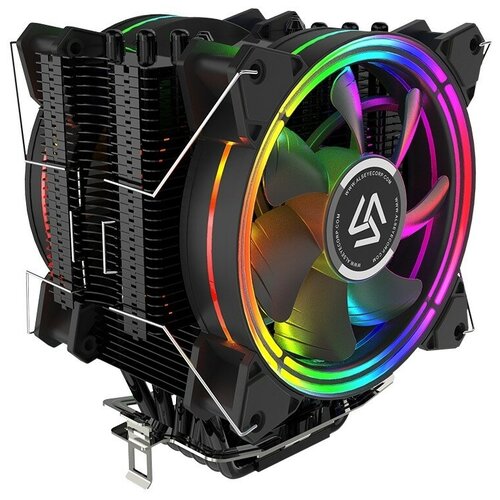 Вентилятор H120D Universal, TDP 200W, Heat Pipe:O6mm?6pcs, 800~2000RPM, 11.6-35.3dB(A), RGB, RTL (H120D)