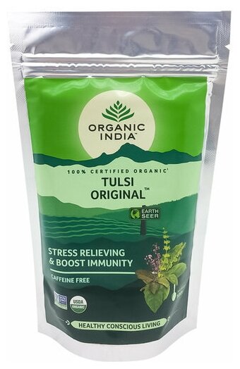 Чай Тулси (tulasi tea) Organic India | Органик Индия 100г