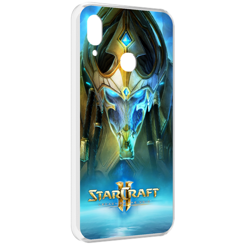 Чехол MyPads StarCraft II Legacy of the Void для BQ BQ-6040L Magic задняя-панель-накладка-бампер чехол mypads starcraft ii legacy of the void для infinix note 12 vip x672 задняя панель накладка бампер