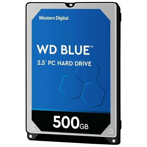 Western digital 500Gb WD Scorpio Blue WD5000LPZX 362000₽