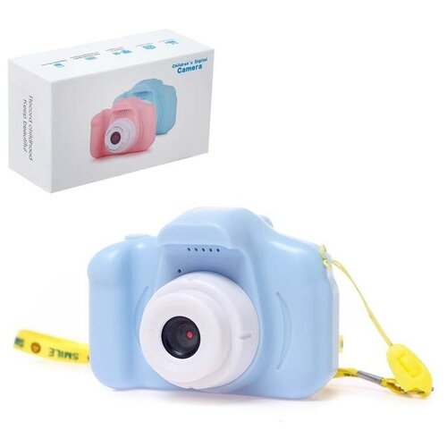 No Name Детский фотоаппарат «Начинающий фотограф», цвет голубой