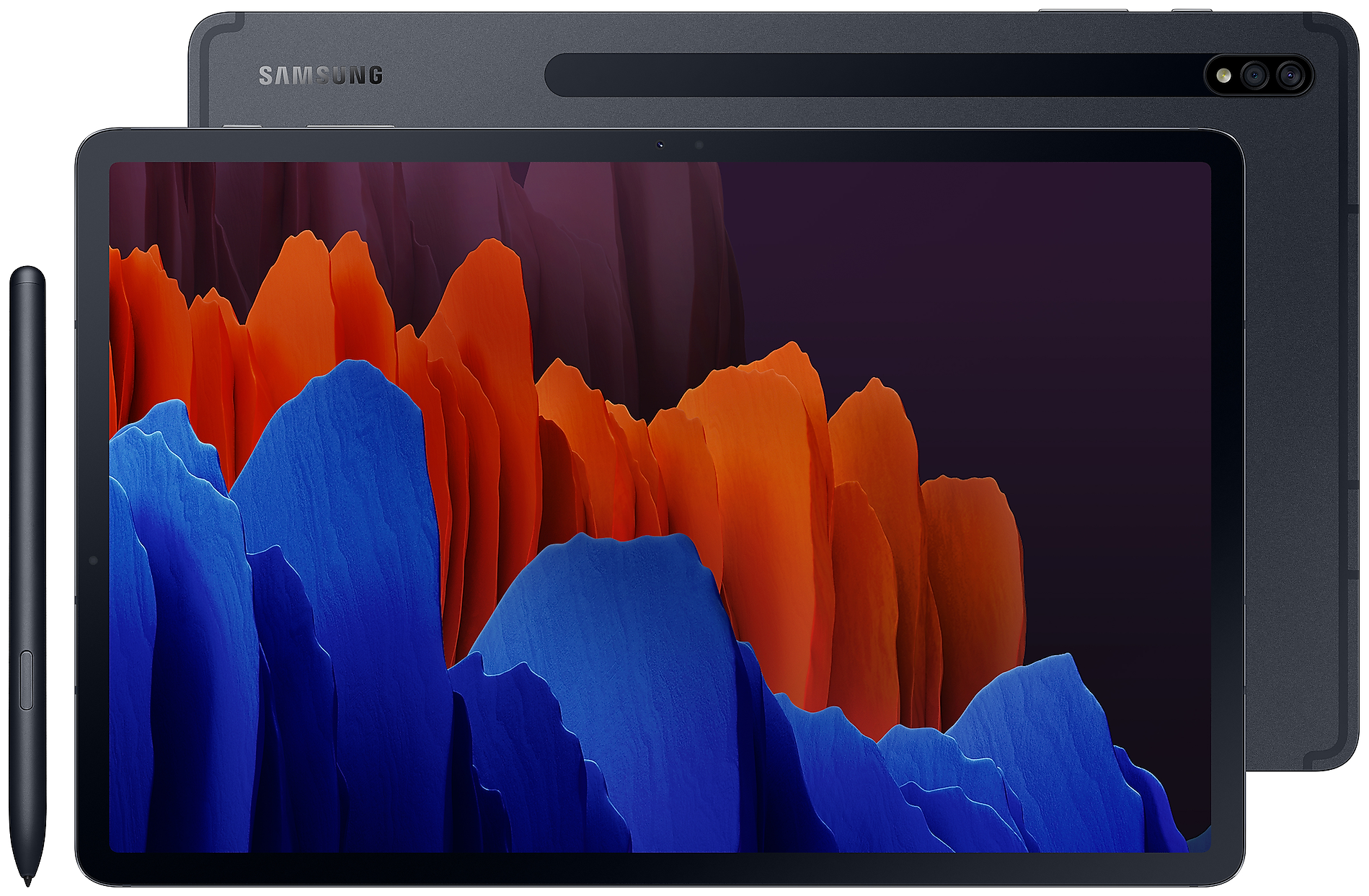 12.4" Планшет Samsung Galaxy Tab S7+ (2020), RU, 6/128 ГБ, Wi-Fi + Cellular, стилус, Android 10, черный