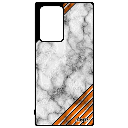 фото Противоударный чехол на мобильный // galaxy note 20 ultra // "уголок" дизайн рамка, utaupia, светло-серый