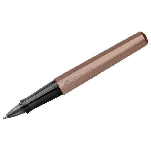 Faber-Castell ручка-роллер Hexo 0.7 мм, 140585/140545, черный цвет чернил, 1 шт. ручка роллер faber castell ручка роллер faber castell free ink синяя 1 5мм