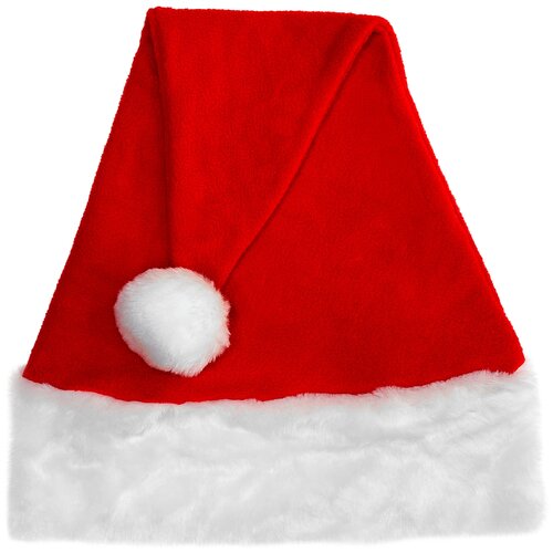 Новогодняя шапка Деда Мороза 3 шт шапка колпак новогодняя для деда мороза