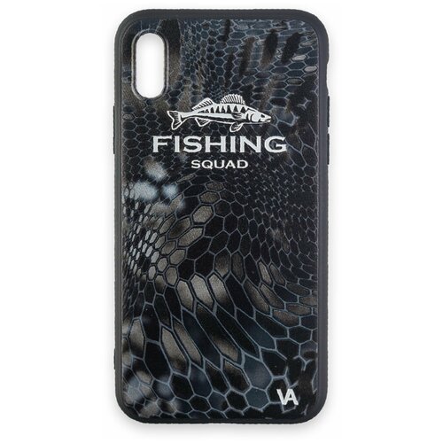 фото Чехол силиконовый veduta iphone x reptile skin g