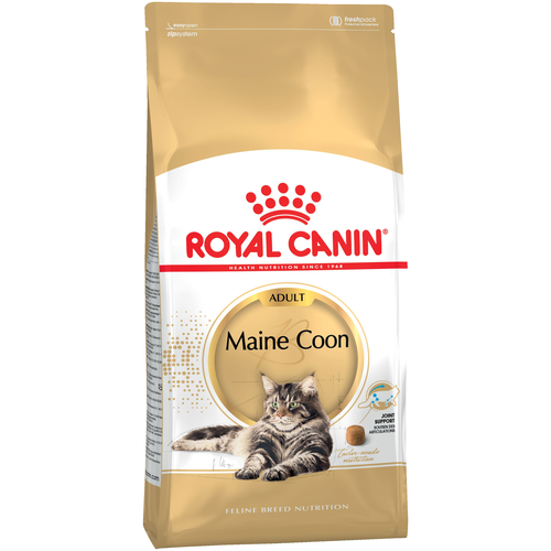 Сухой корм для кошек Royal Canin Maine Coon Adult Корм для взрослых кошек породы Мэйн Кун от 15 месяцев до 12 лет 3 шт. х 4 кг сухой корм для стерилизованных пожилых кошек royal canin старше 7 лет 3 шт х 1 5 кг
