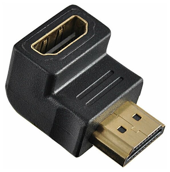 Переходник PERFEO угловой HDMI A вилка - HDMI A розетка (A7005)