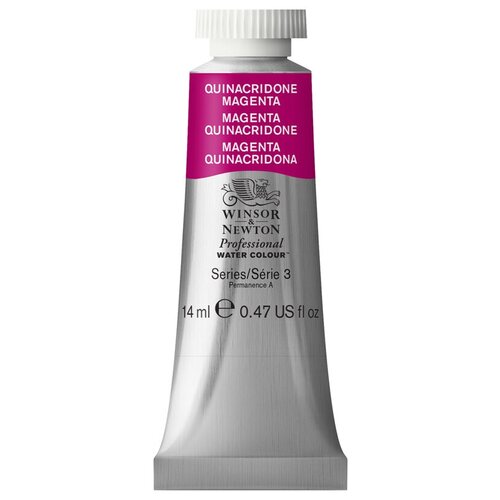 Winsor & Newton Акварель художественная Professional, 3 шт., пурпурный хинакридон акварель winsor