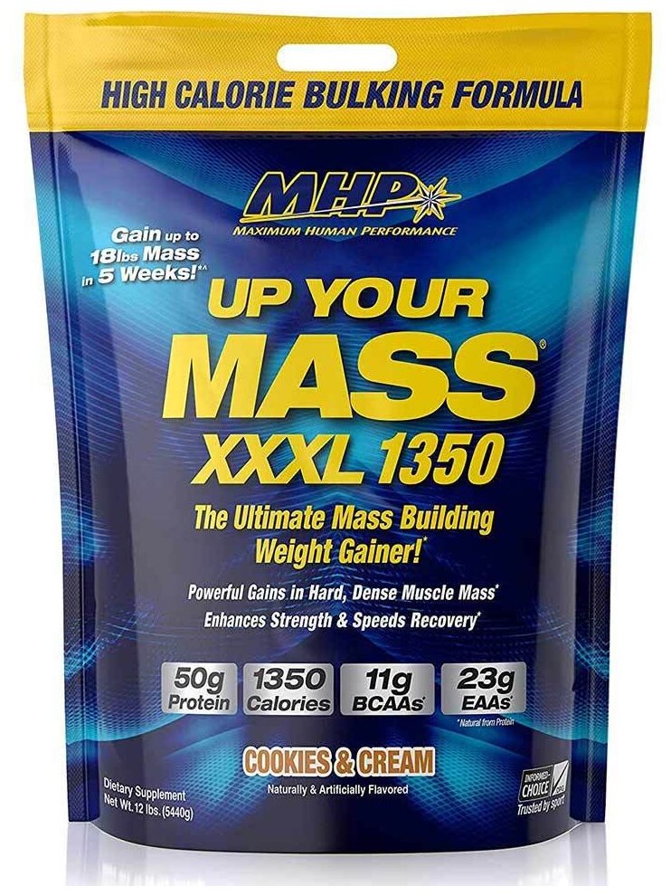 Up Your Mass XXXL 1350, 5456 , Cookies & Cream /   